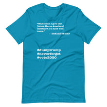 Load image into Gallery viewer, Cemetery Trump Quote Short-Sleeve Unisex T-Shirt
