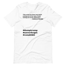 Load image into Gallery viewer, Coming Out of Her Wherever Trump Quote Short-Sleeve Unisex T-Shirt

