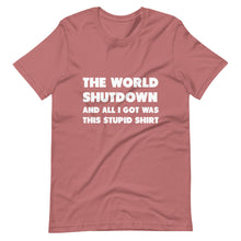 Load image into Gallery viewer, The World Shutdown Short-Sleeve Unisex T-Shirt
