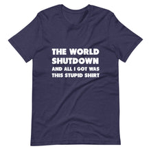 Load image into Gallery viewer, The World Shutdown Short-Sleeve Unisex T-Shirt
