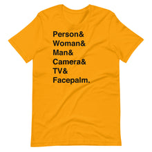 Load image into Gallery viewer, Person &amp; Woman &amp; Man Short-Sleeve Unisex T-Shirt
