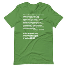 Load image into Gallery viewer, Witch Hunt Trump Quote Short-Sleeve Unisex T-Shirt
