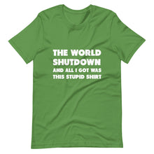 Load image into Gallery viewer, The World Shutdown Short-Sleeve Unisex T-Shirt

