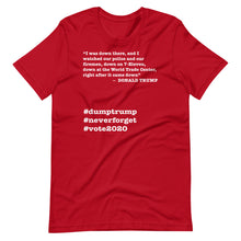 Load image into Gallery viewer, WTC Trump Quote Short-Sleeve Unisex T-Shirt
