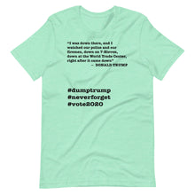 Load image into Gallery viewer, WTC Trump Quote Short-Sleeve Unisex T-Shirt
