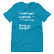 Load image into Gallery viewer, Ballots Trump Quote Short-Sleeve Unisex T-Shirt
