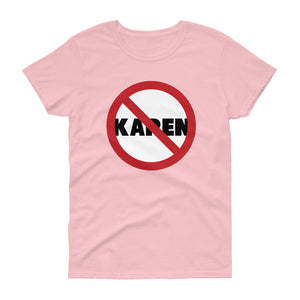 No Karen Women's Short-Sleeve T-Shirt