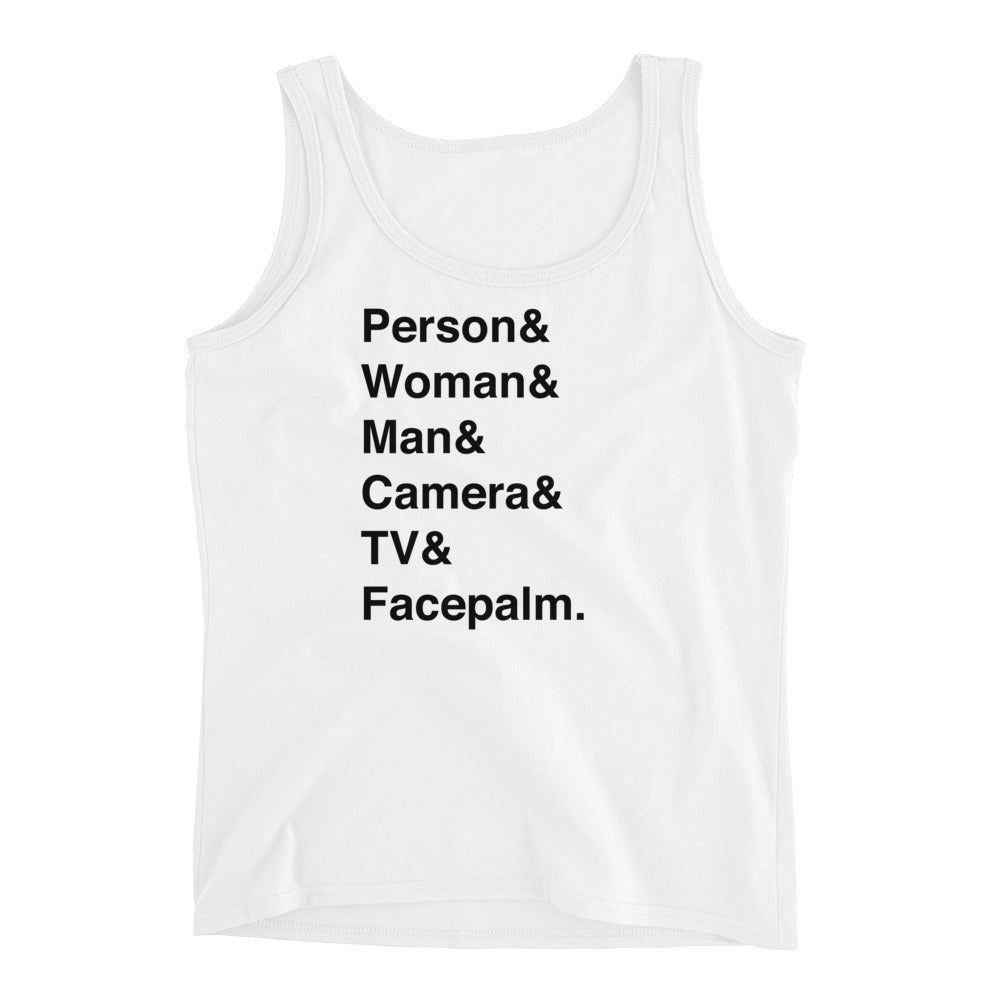 Person & Woman & Man Ladies' Tank