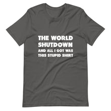 Load image into Gallery viewer, The World Shutdown Short-Sleeve Unisex T-Shirt
