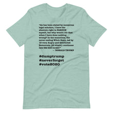 Load image into Gallery viewer, Witch Hunt Trump Quote Short-Sleeve Unisex T-Shirt
