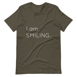 I Am Smiling Short-Sleeve Unisex T-Shirt