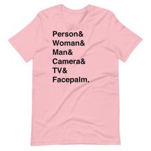 Load image into Gallery viewer, Person &amp; Woman &amp; Man Short-Sleeve Unisex T-Shirt
