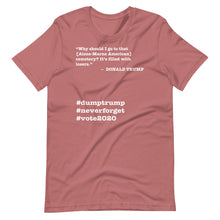 Load image into Gallery viewer, Cemetery Trump Quote Short-Sleeve Unisex T-Shirt
