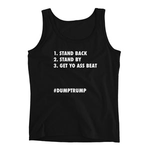 Stand Back Stand By Ladies' Tank