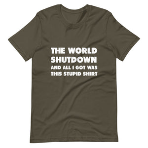 The World Shutdown Short-Sleeve Unisex T-Shirt