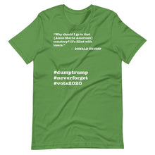 Load image into Gallery viewer, Cemetery Trump Quote Short-Sleeve Unisex T-Shirt
