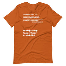Load image into Gallery viewer, WTC Trump Quote Short-Sleeve Unisex T-Shirt

