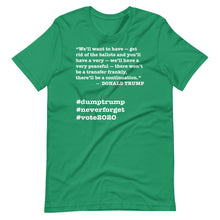 Load image into Gallery viewer, Ballots Trump Quote Short-Sleeve Unisex T-Shirt
