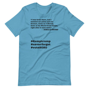 WTC Trump Quote Short-Sleeve Unisex T-Shirt