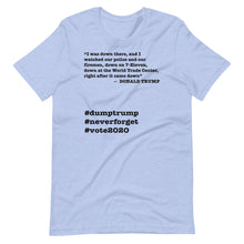 Load image into Gallery viewer, WTC Trump Quote Short-Sleeve Unisex T-Shirt
