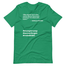 Load image into Gallery viewer, Cemetery Trump Quote Short-Sleeve Unisex T-Shirt
