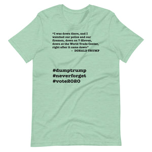 WTC Trump Quote Short-Sleeve Unisex T-Shirt
