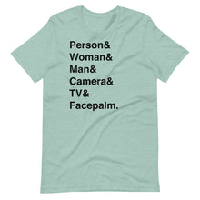 Load image into Gallery viewer, Person &amp; Woman &amp; Man Short-Sleeve Unisex T-Shirt
