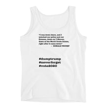 Load image into Gallery viewer, WTC Trump Quote Ladies&#39; Tank
