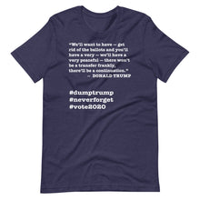 Load image into Gallery viewer, Ballots Trump Quote Short-Sleeve Unisex T-Shirt
