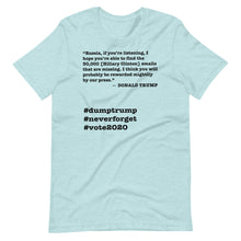 Load image into Gallery viewer, 30,000 Emails Trump Quote Short-Sleeve Unisex T-Shirt
