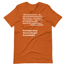 Load image into Gallery viewer, Ballots Trump Quote Short-Sleeve Unisex T-Shirt
