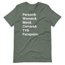 Load image into Gallery viewer, Person &amp; Woman &amp; Man Short-Sleeve Unisex T-Shirt
