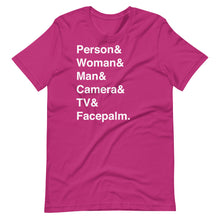 Load image into Gallery viewer, Person &amp; Woman &amp; Man Short-Sleeve Unisex T-Shirt
