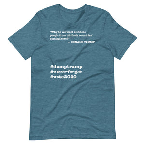 People Coming Here Trump Quote Short-Sleeve Unisex T-Shirt