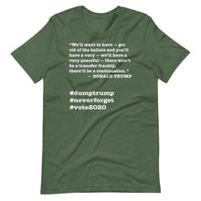 Load image into Gallery viewer, Ballots Trump Quote Short-Sleeve Unisex T-Shirt
