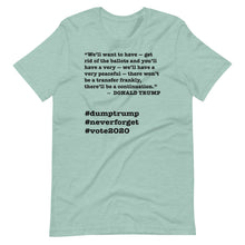 Load image into Gallery viewer, Ballots Trump Quote Short-Sleeve Unisex T-Shirt
