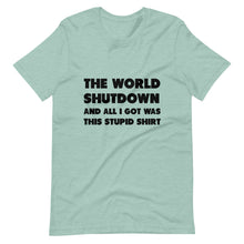 Load image into Gallery viewer, The World Shutdown Short-Sleeve Unisex T-Shirt
