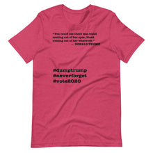 Load image into Gallery viewer, Coming Out of Her Wherever Trump Quote Short-Sleeve Unisex T-Shirt
