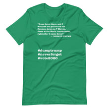 Load image into Gallery viewer, WTC Trump Quote Short-Sleeve Unisex T-Shirt
