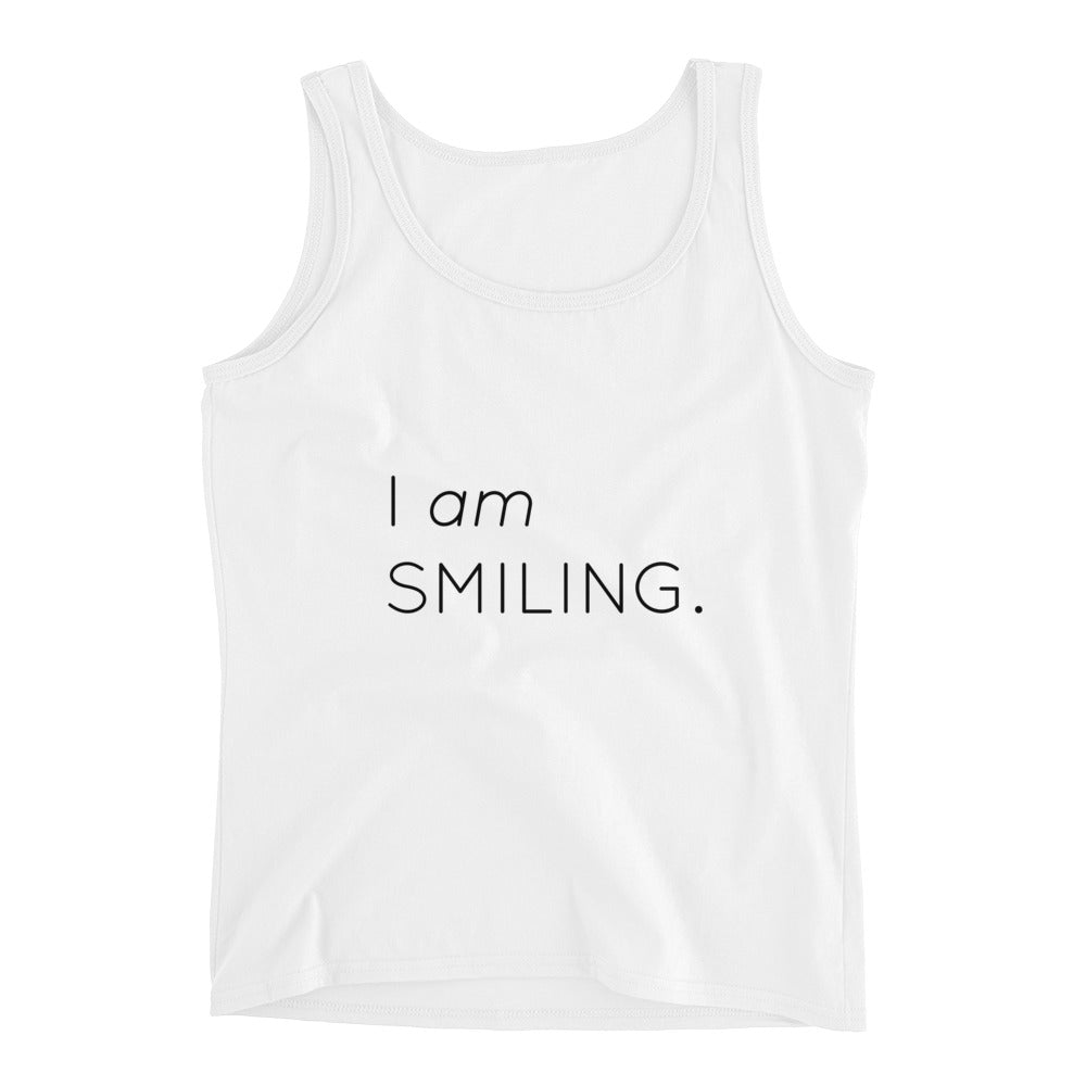 I Am Smiling Ladies' Tank